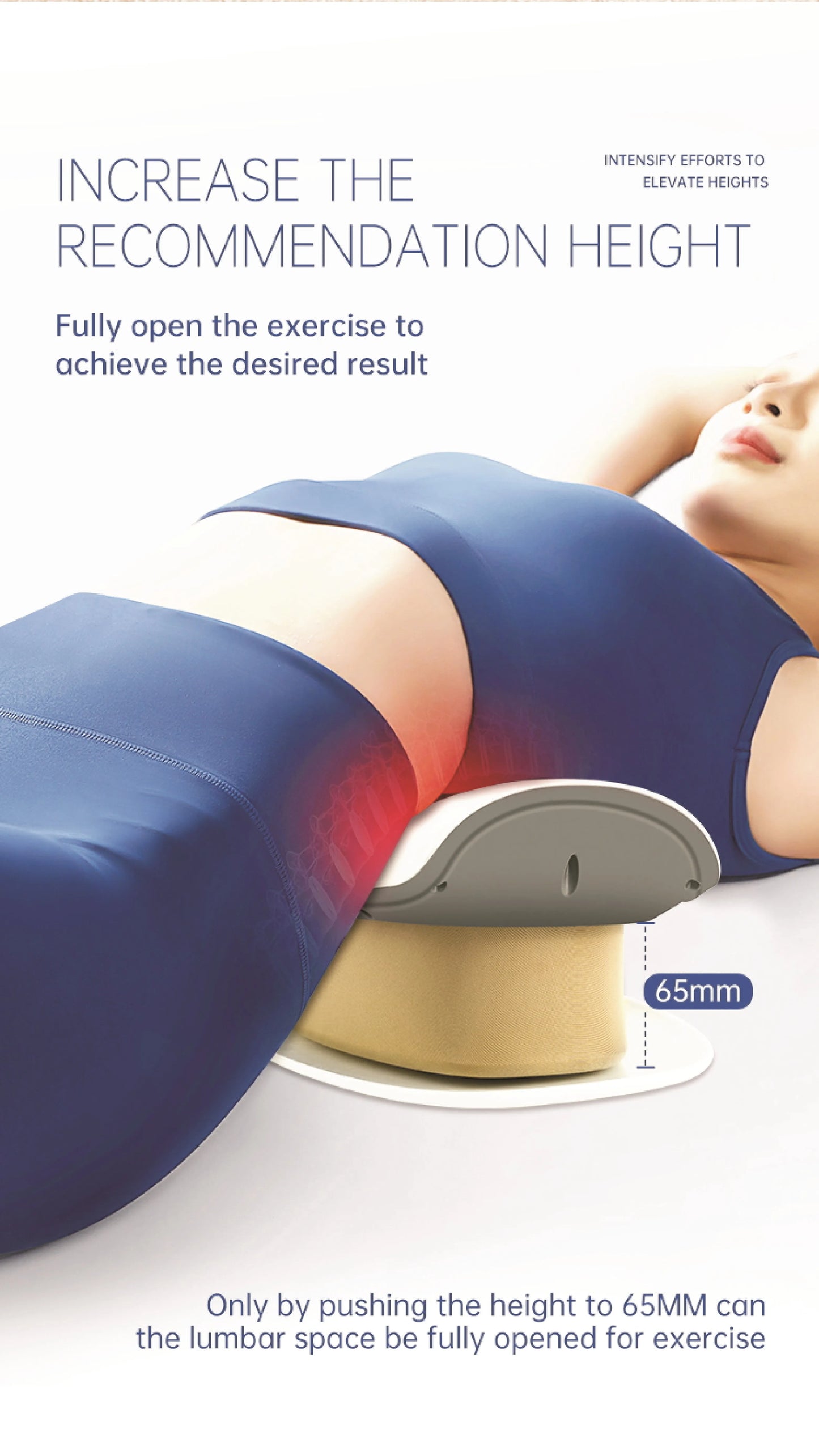 Electric Lumbar Traction Back Stretcher – Cordless Massager