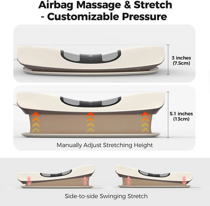 Electric Lumbar Traction Back Stretcher – Cordless Massager