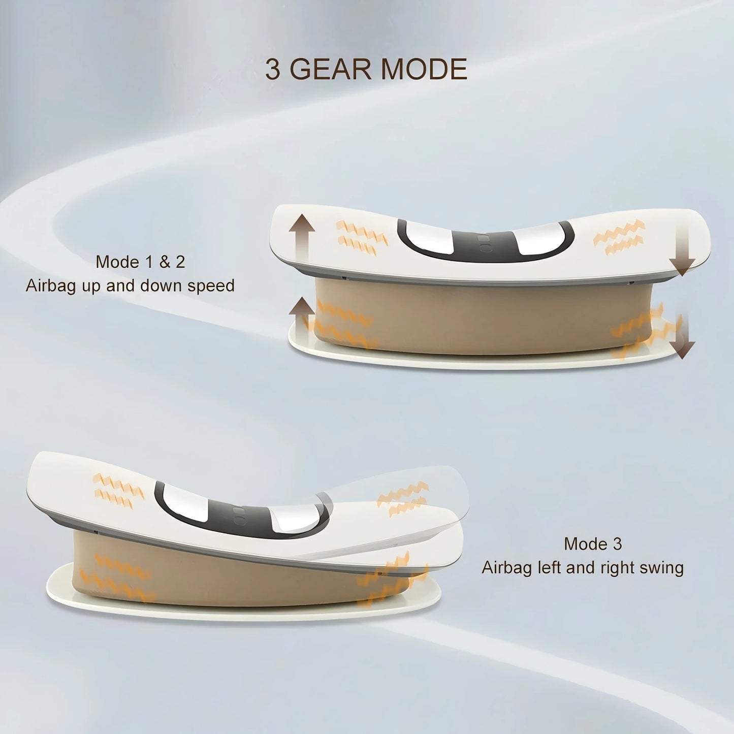 Electric Lumbar Traction Back Stretcher – Cordless Massager